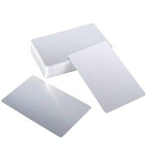 Sublimation Aluminium Business Cards 100pcs + Print