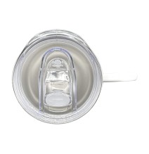 12oz White Stainless Steel Elite Coffee Mug + Print