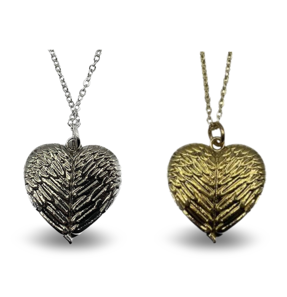 Sublimation Angel Wing Necklace (Silver & Gold)