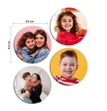 Sublimation Round Fridge Magnet