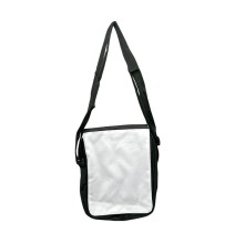 Sublimation Venice Shoulder Bag – Black (18 × 24 cm)