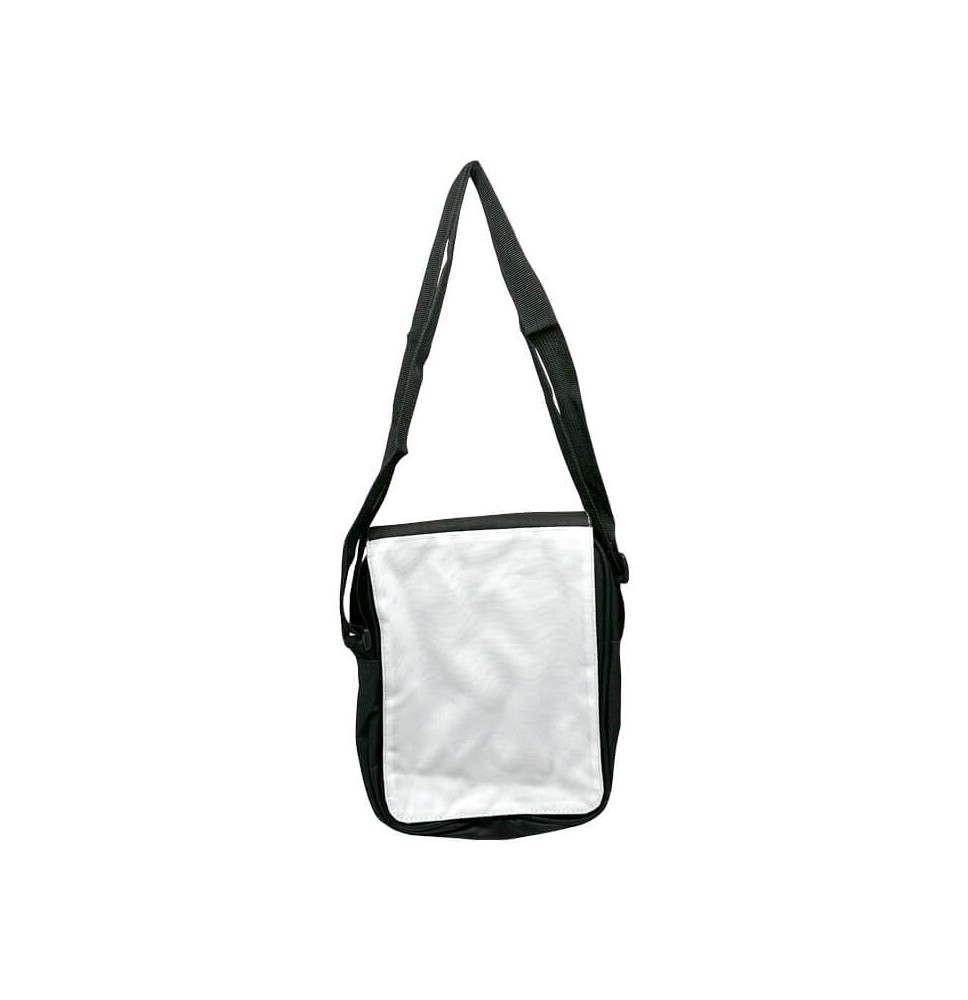 Sublimation Venice Shoulder Bag – Black (18 × 24 cm)