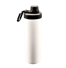 20oz white stainless steel sports skinny tumbler