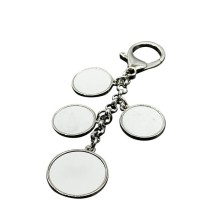 Metal Keyring with Charms