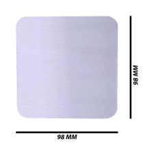 Square Ruber Coasters 10 pc + Print