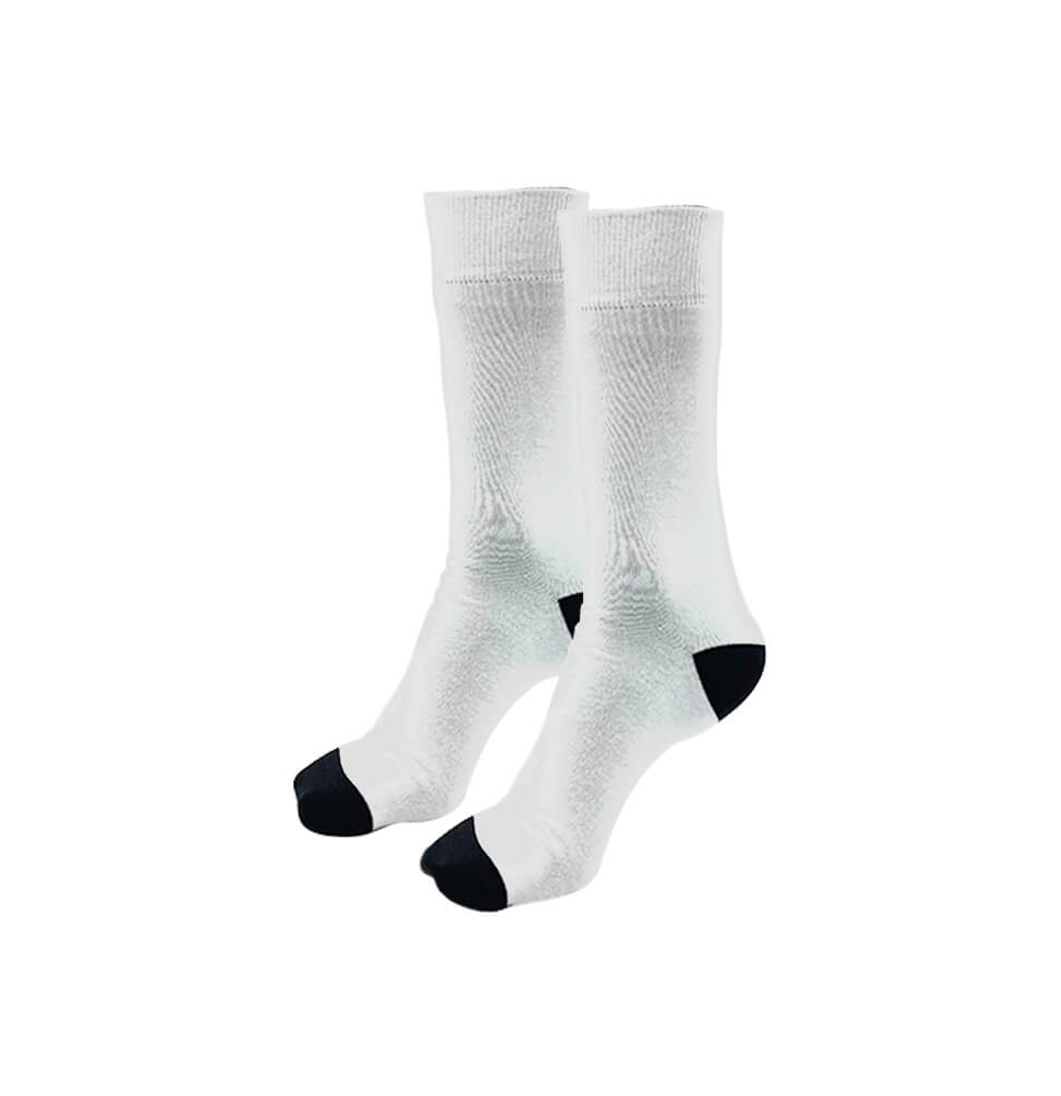 Socks Black White 40cm + Print