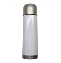 Double Wall Stainless Steel 750ml White Flask