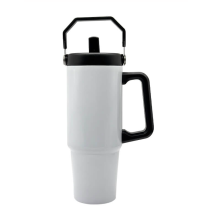Double Wall Stainless Steel 40oz big Jack - White