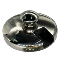 White Stainless Steel Ice Bucket