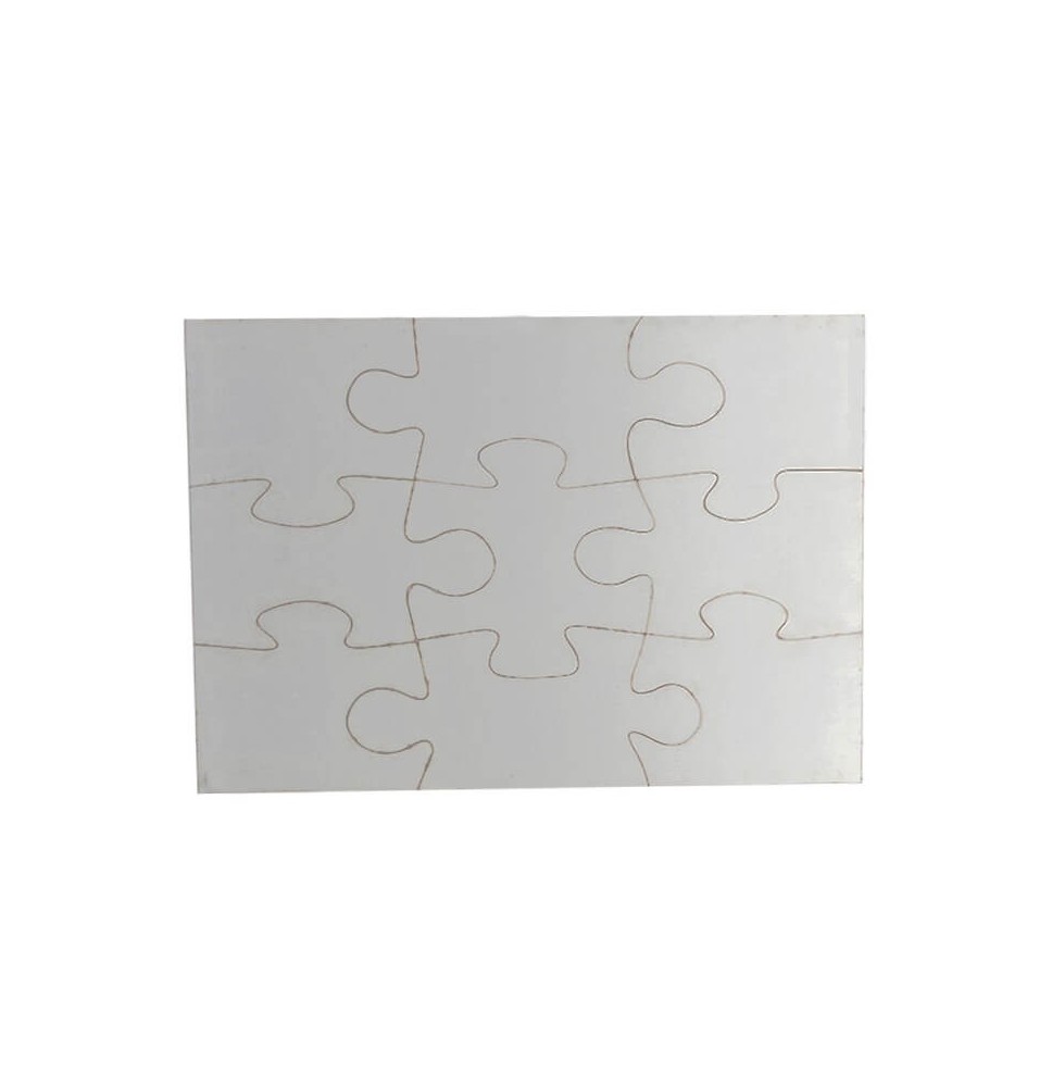 21x15cm a5 mdf puzzle 9 piece