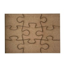 21x15cm a5 mdf puzzle 9 piece